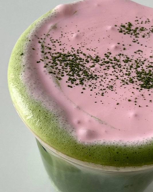 Strawberry matcha